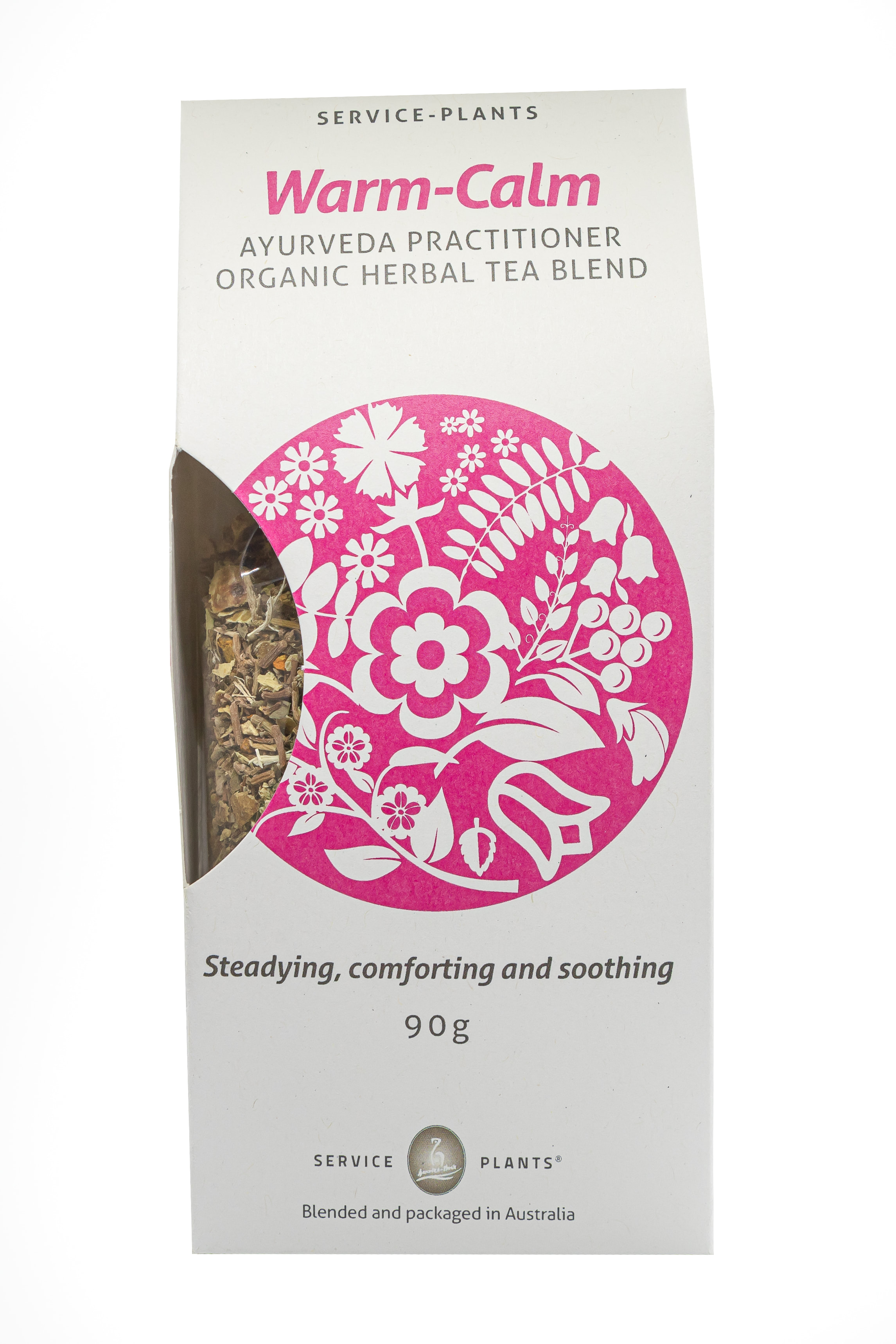 Warm-Calm Herbal Tea – 90g Organic Loose Leaf 